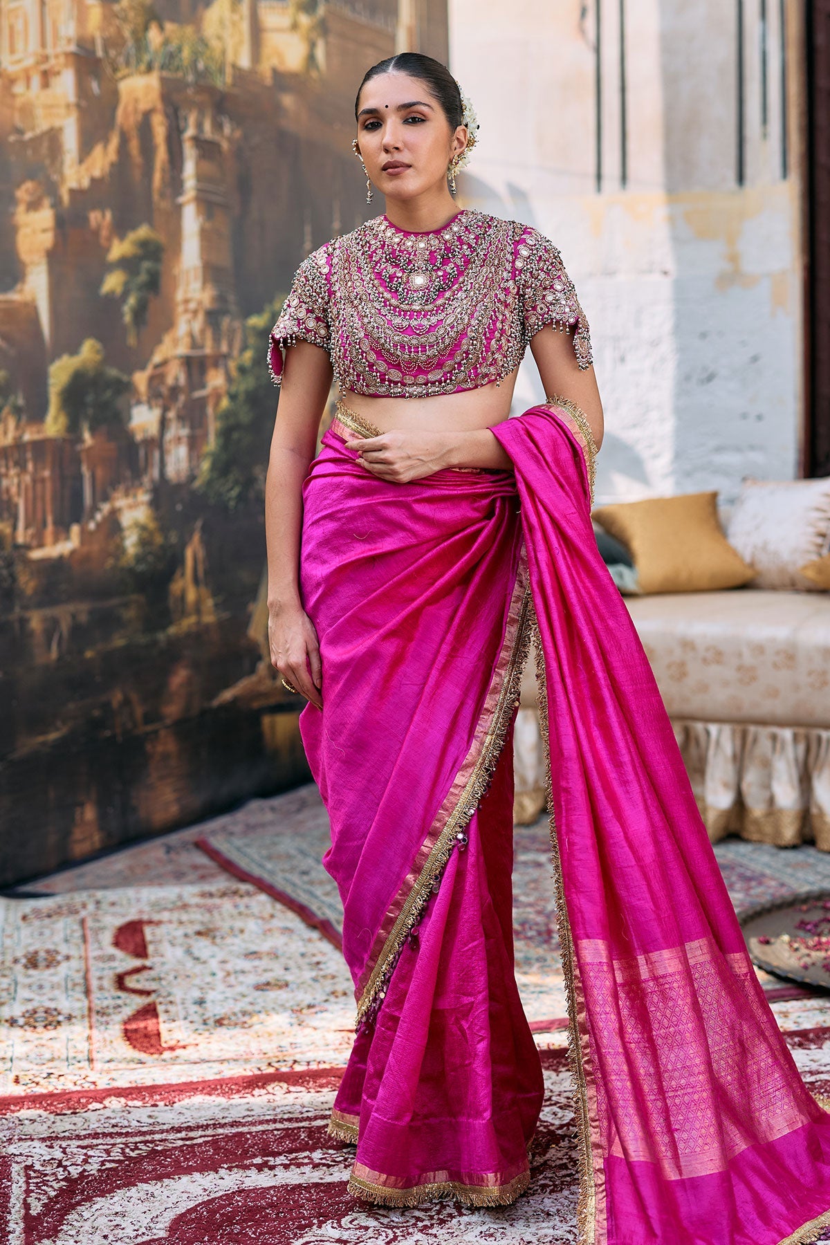 Manimaya Saree Set