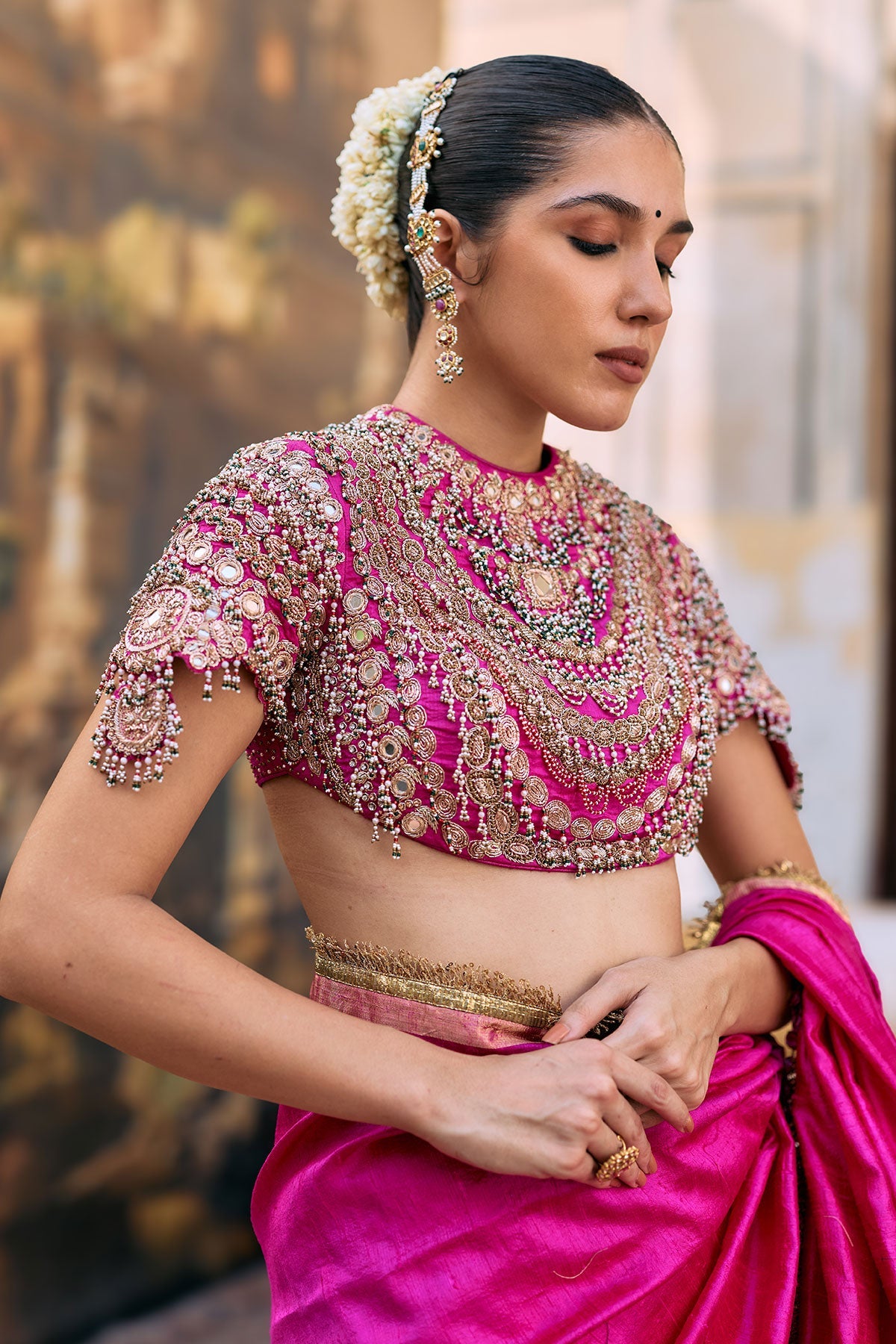 Manimaya Saree Set
