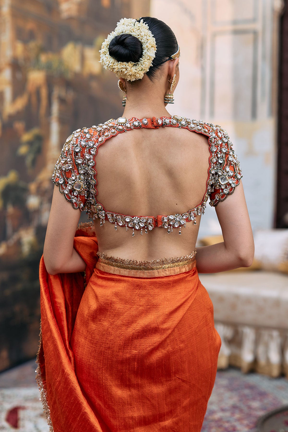 Vajramani Saree Set