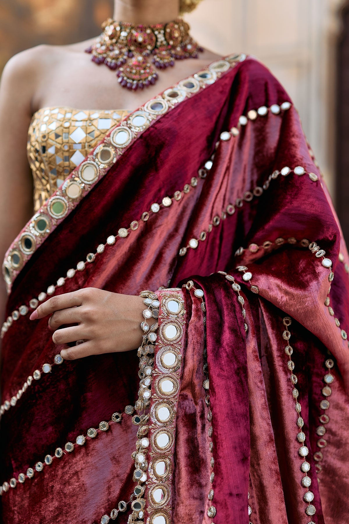 Tulika Saree Set