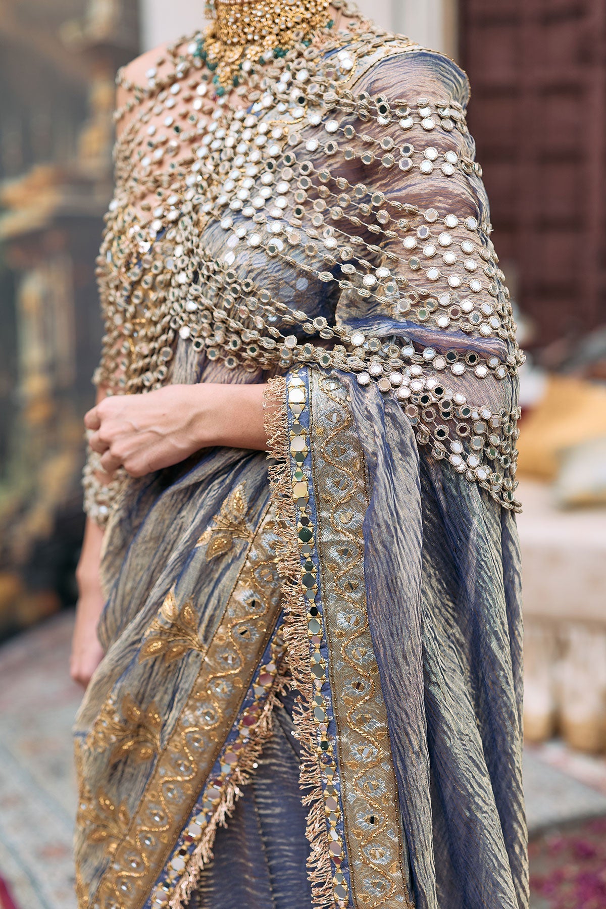 Jaalika Saree Set