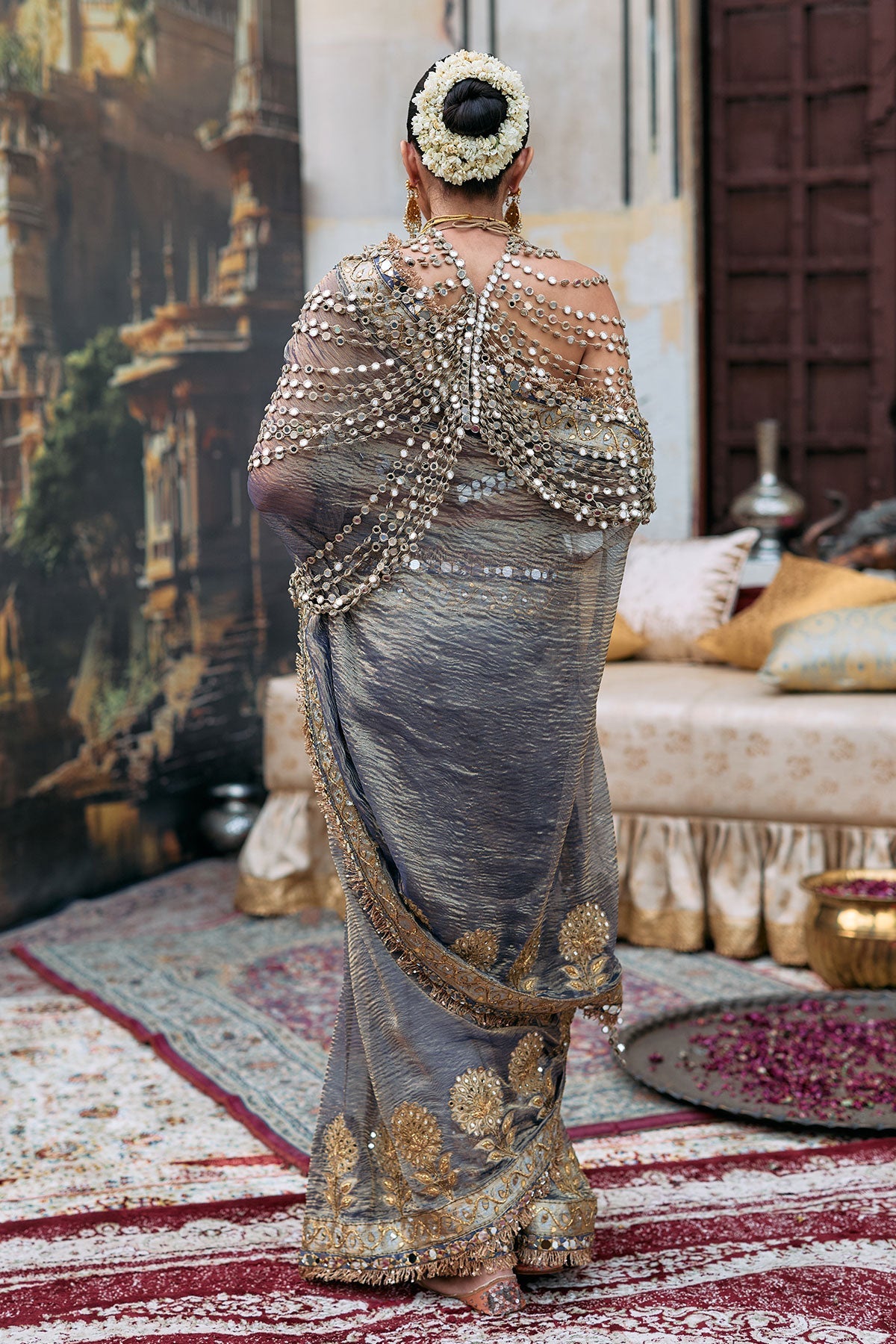 Jaalika Saree Set