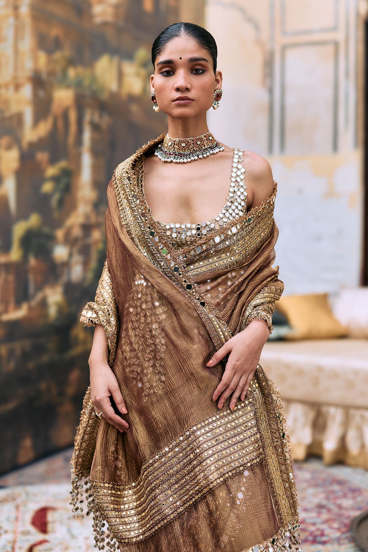 Manjusha Saree Set