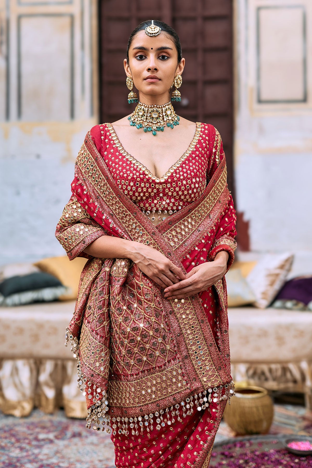 Kumkum Saree Set