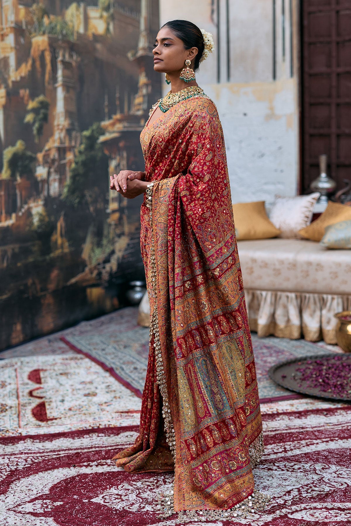 Agni Jamawaar Saree Set