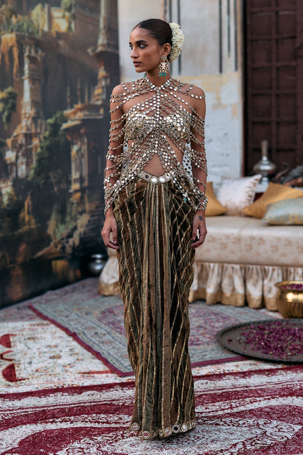 Ratnangi Skirt Set