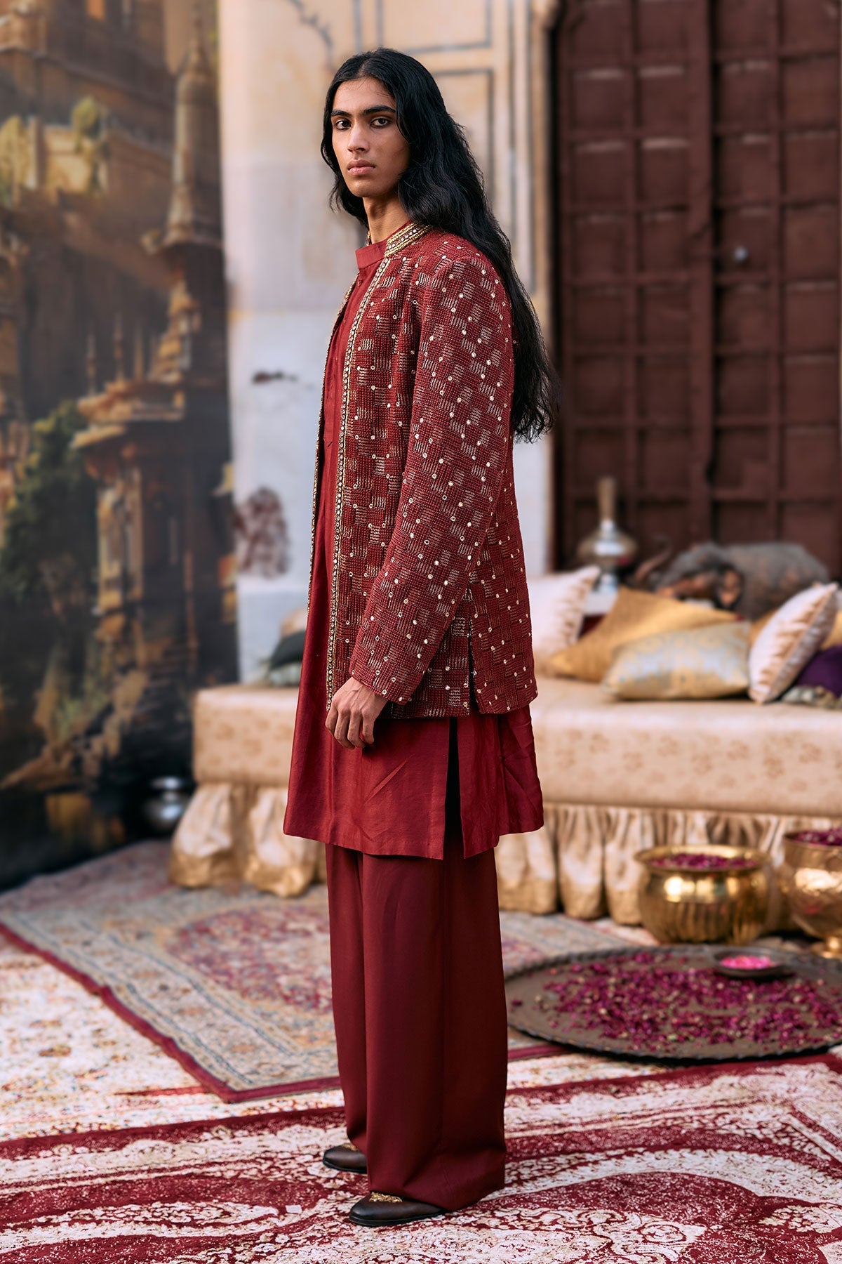 Rajang Sherwani Set