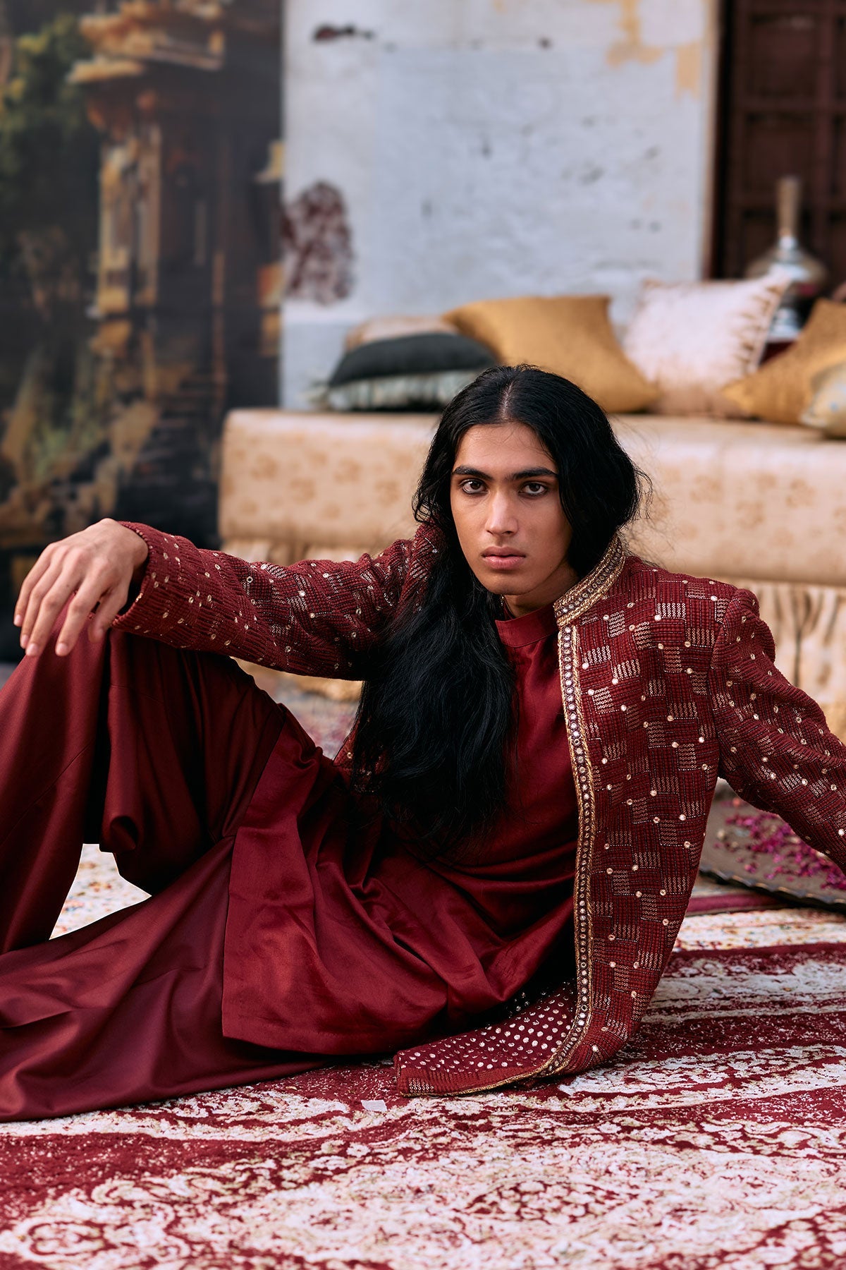 Rajang Sherwani Set