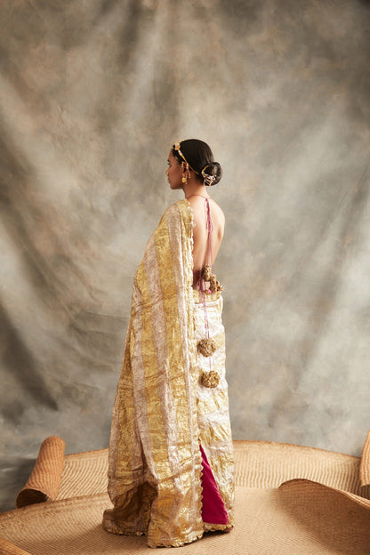 Sona Chandi Gulabi Saree