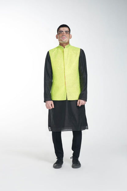 Men Neon Green Blink