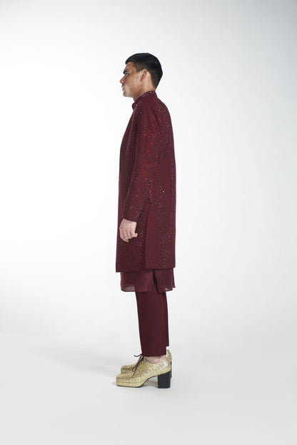 Men Maroon Fusion