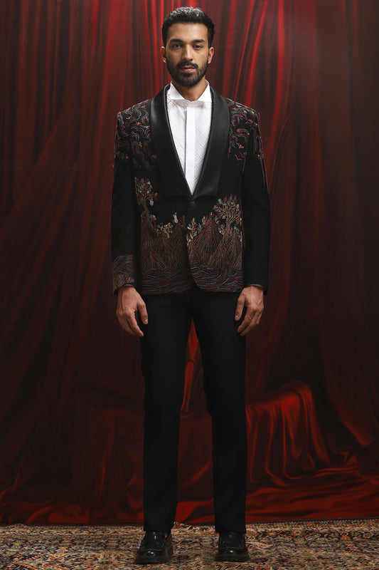 Draconian Prince Embroidered Tuxedo Set