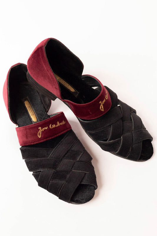 Open Toe Suede Peshawari