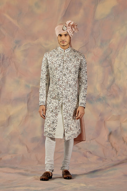 Silver Lining Sherwani Set