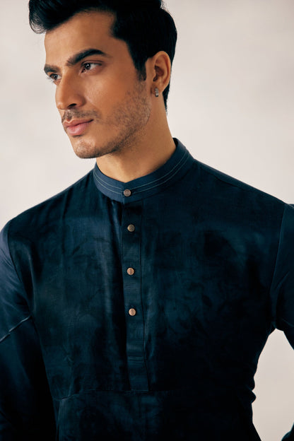 Marble Dye Kurta Set