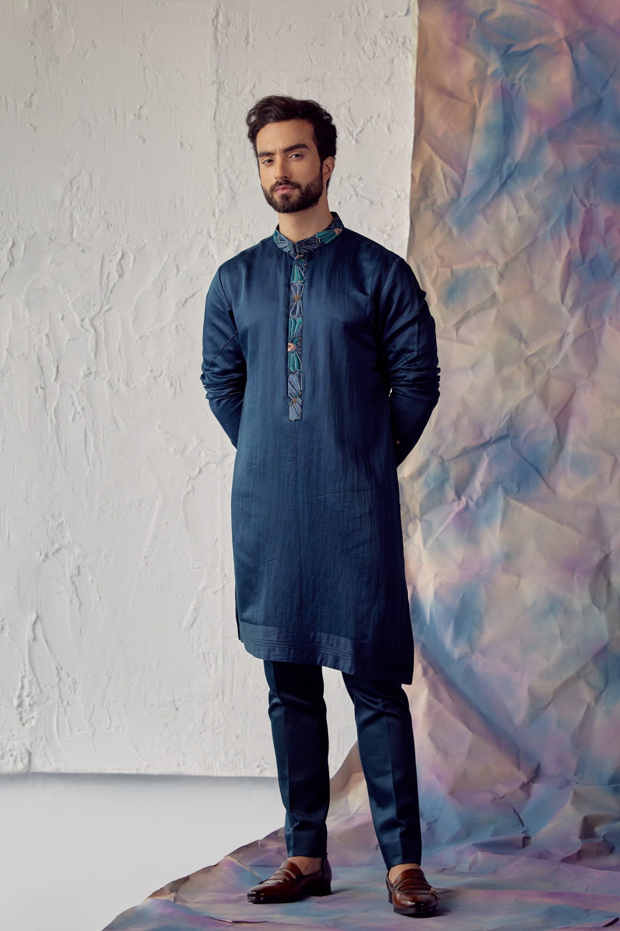Phulkari Kurta Set