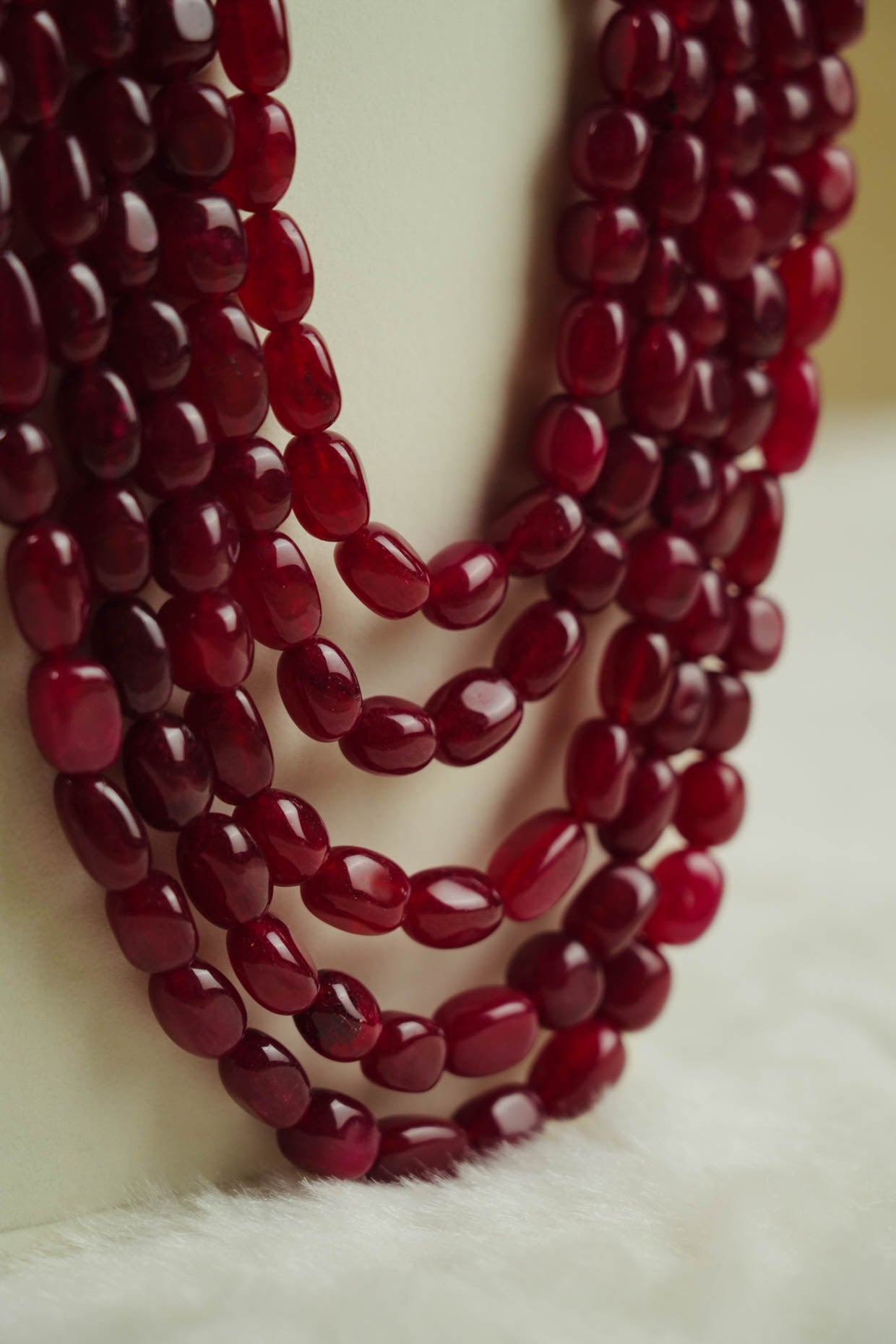 Amorphic Ruby Mala