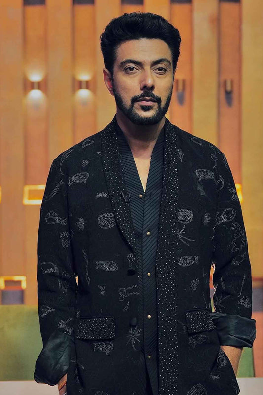 Ranveer Brar in Marine Tux
