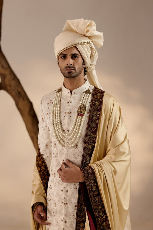 Rouge Wane Sherwani