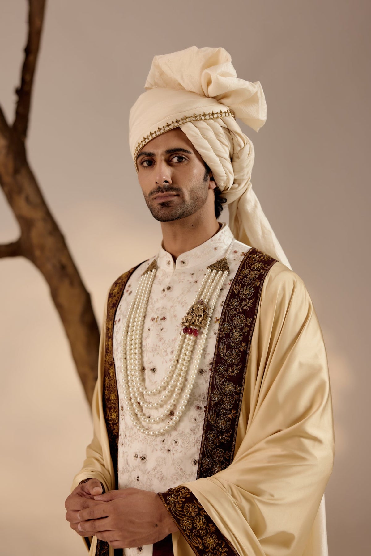 Rouge Wane Sherwani