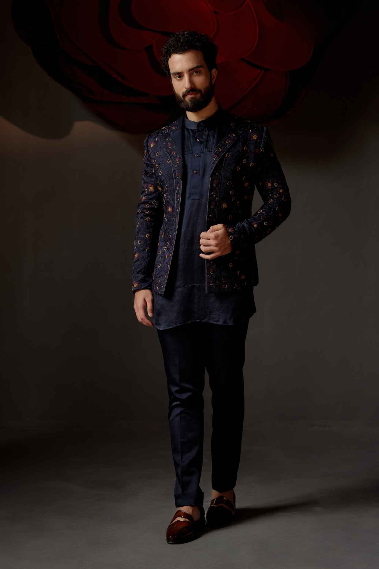 Midnight Rose Short Jacket