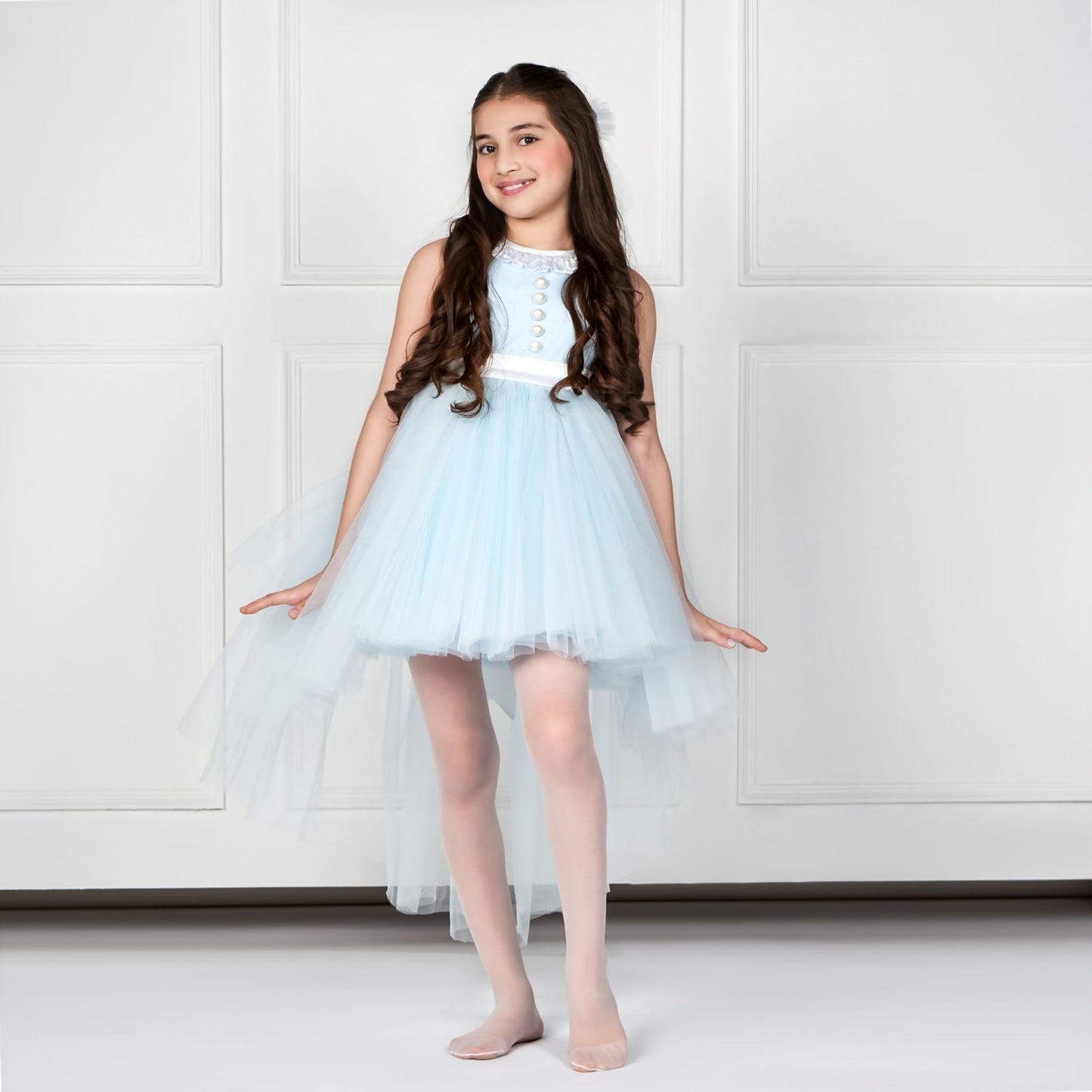 CINDY DRESS - BLUE