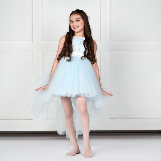 CINDY DRESS - BLUE