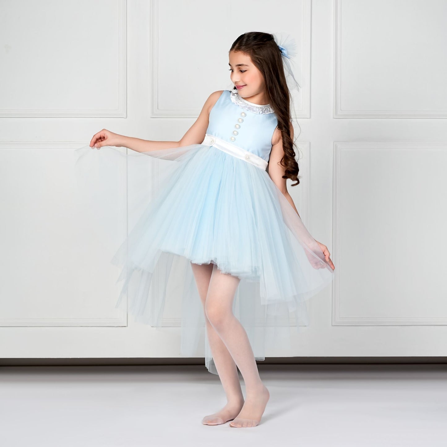 CINDY DRESS - BLUE