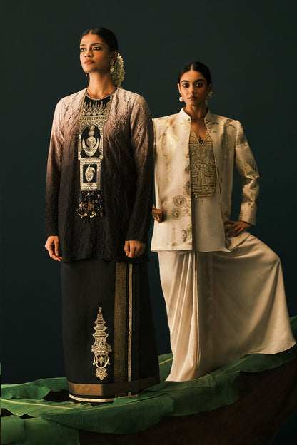 Black Ombre Kathakali Tales Fusion Set