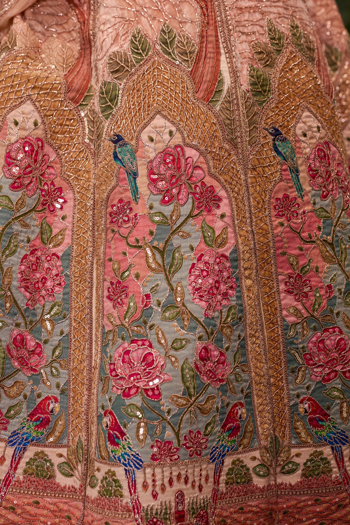 Gulnaar - The Rose Garden lehenga