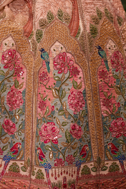 Gulnaar - The Rose Garden lehenga