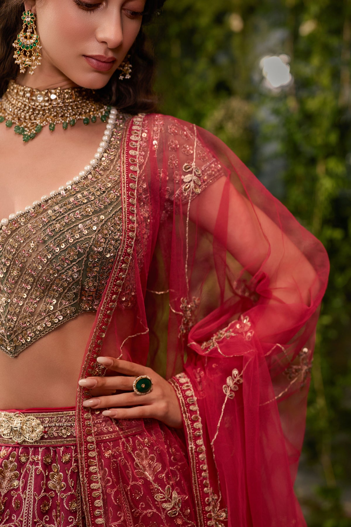 Virasat - The Heritage Bloom Lehenga