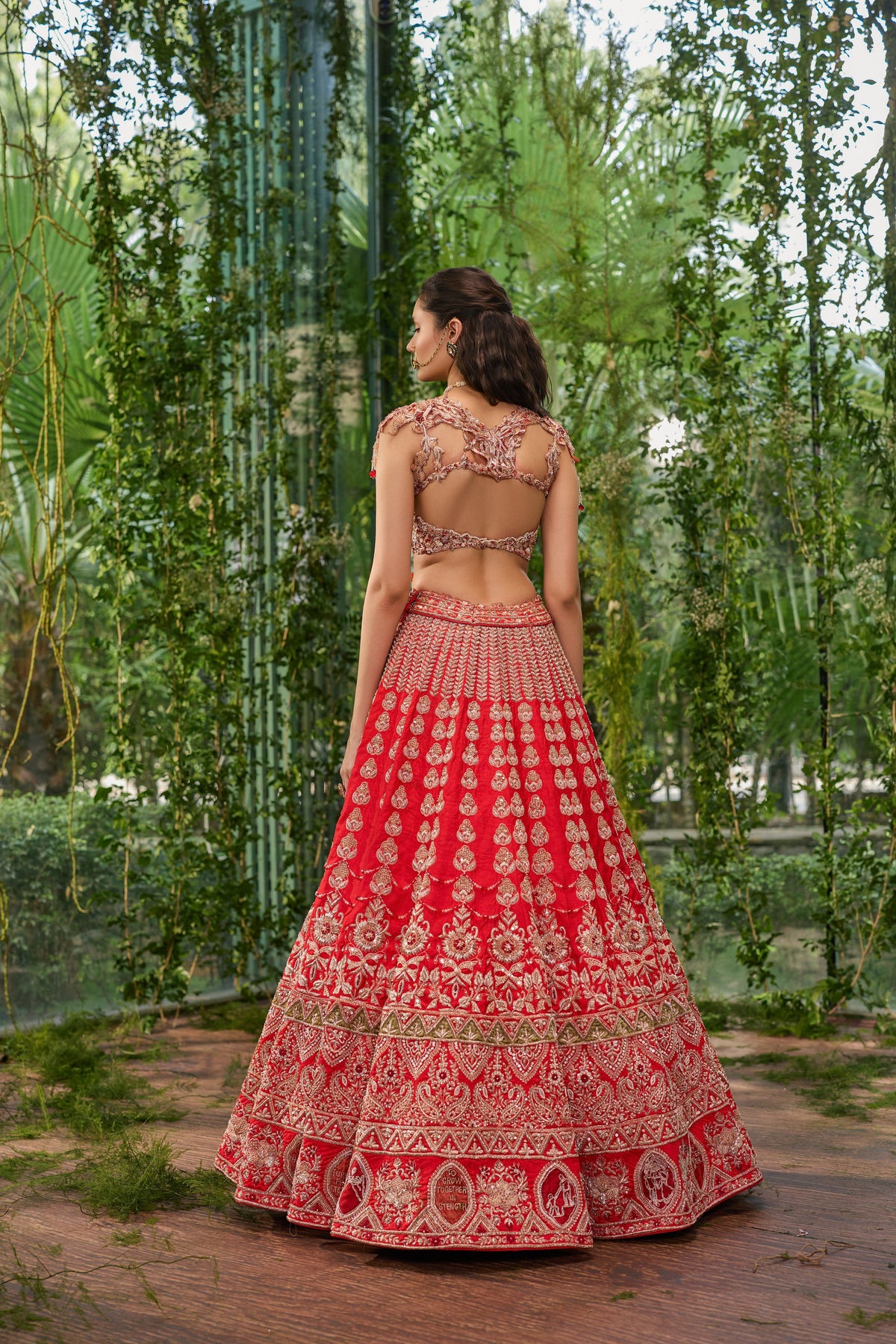 Mrig Vachan - The Deer’s Promise Lehenga