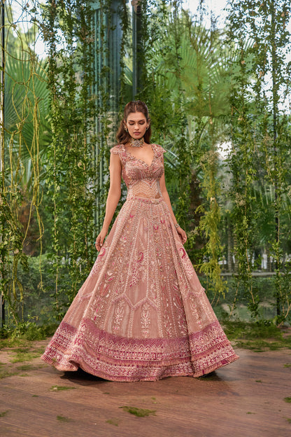 Mayurika - The Regal Peacock Lehenga