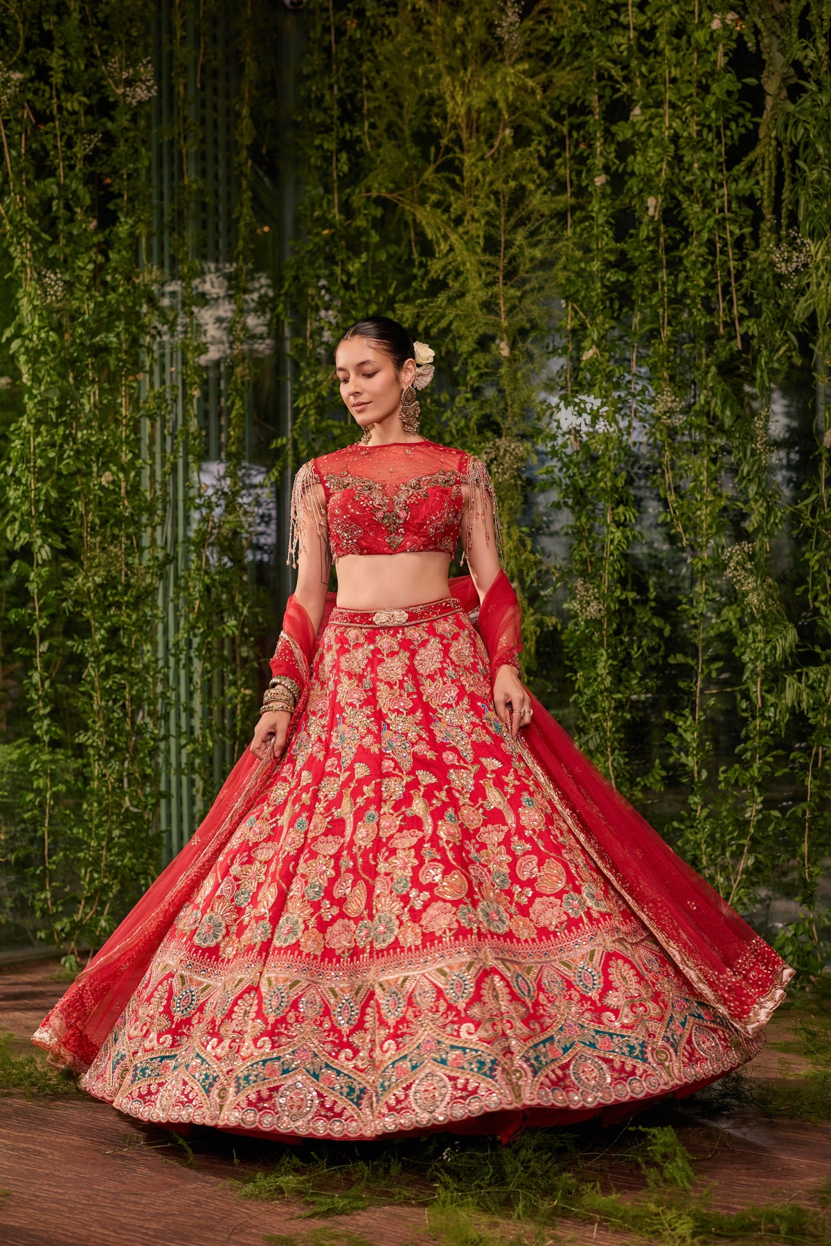 Kanan - The royal garden lehenga