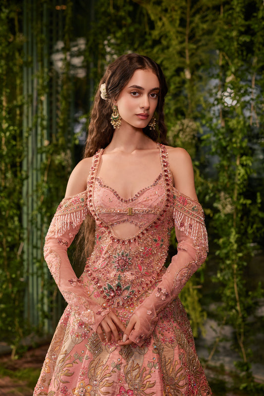 Tarini - The Heirloom Corset Lehenga