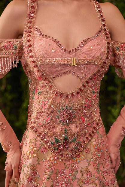 Tarini - The Heirloom Corset Lehenga