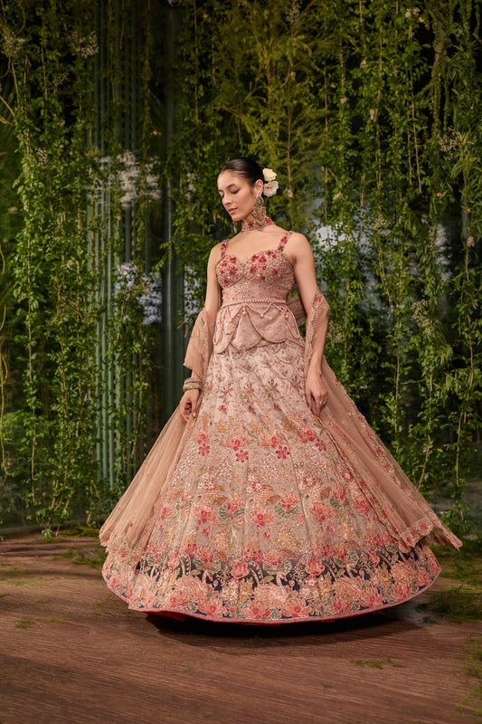 Pankhuri - The Floral Garce lehenga