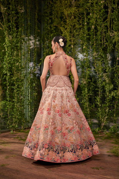 Pankhuri - The Floral Garce lehenga