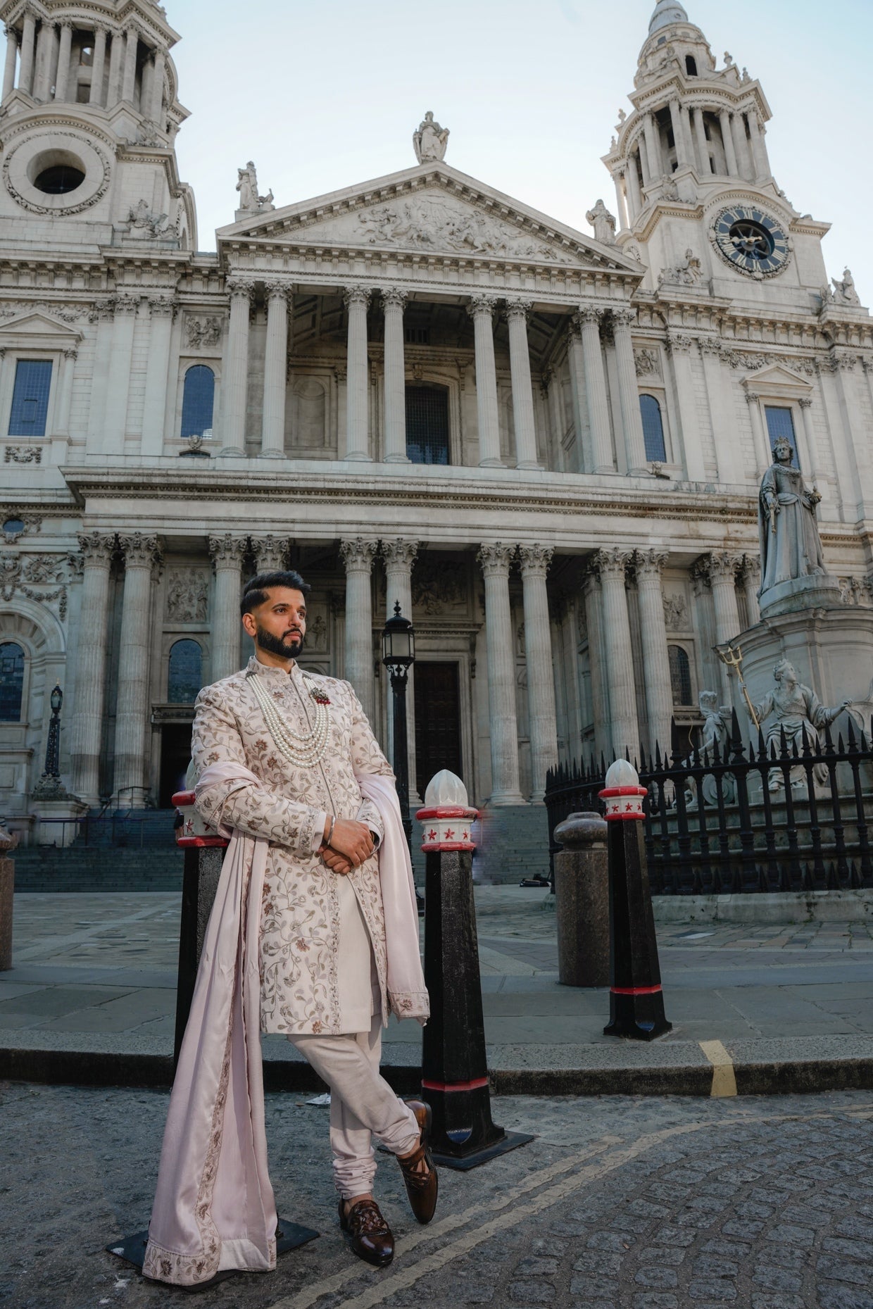 Lilac Blush Sherwani