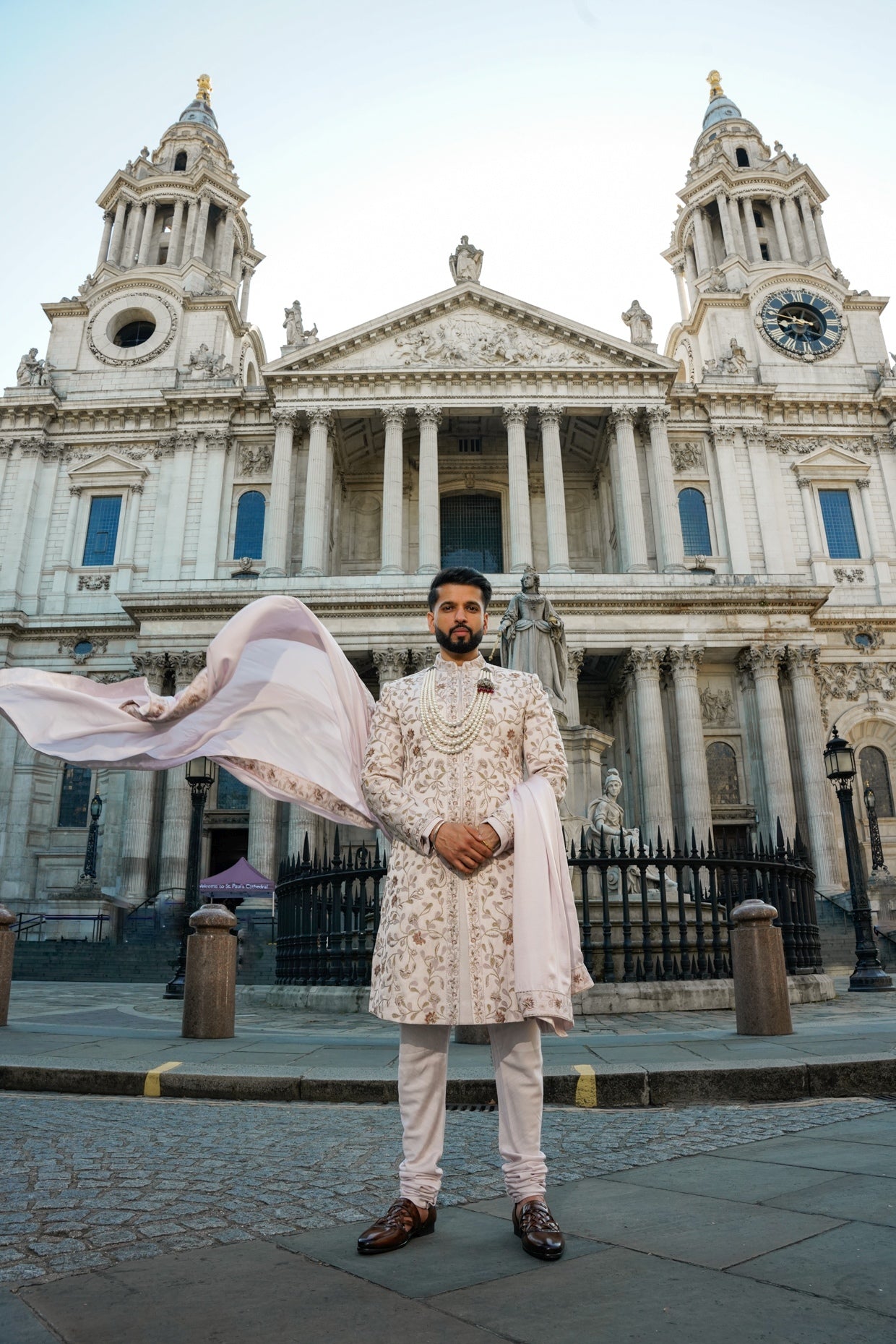 Lilac Blush Sherwani