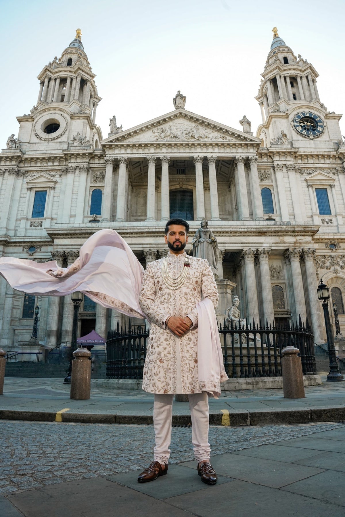Lilac Blush Sherwani