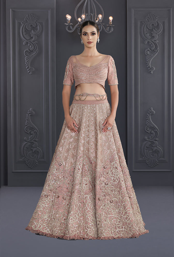 Lavender Heavy Lahenga