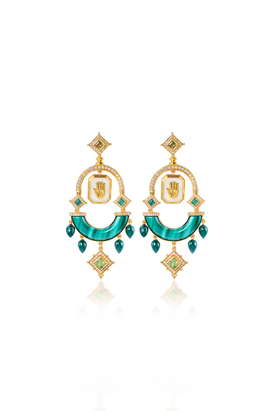 Chaand Phased Earrings