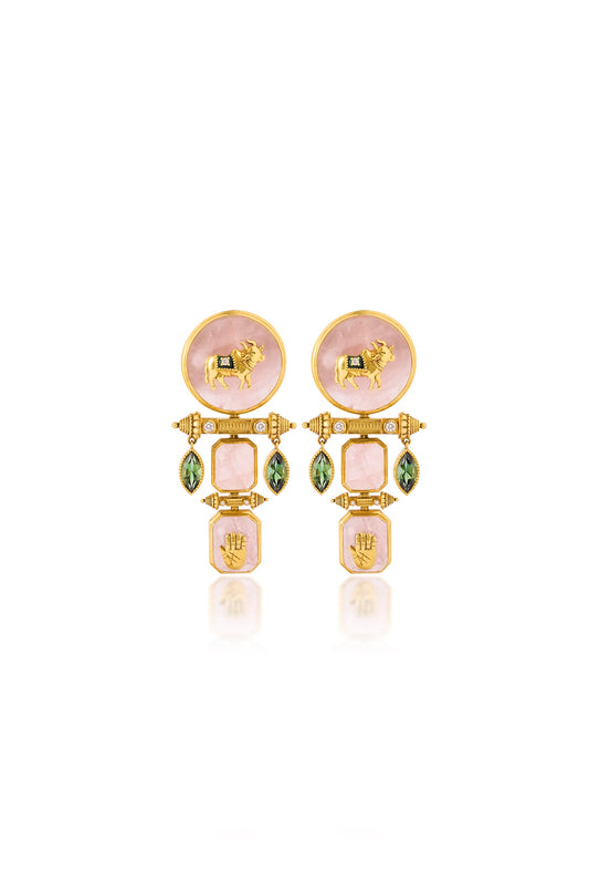 Gulaab Barfi Earrings