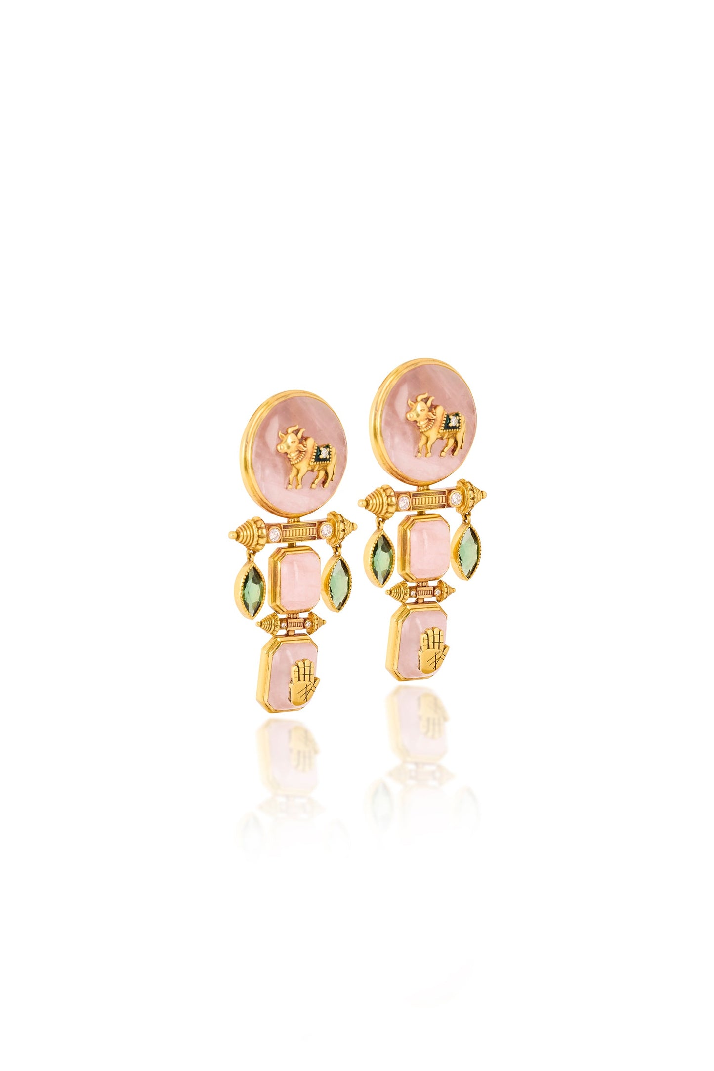 Gulaab Barfi Earrings