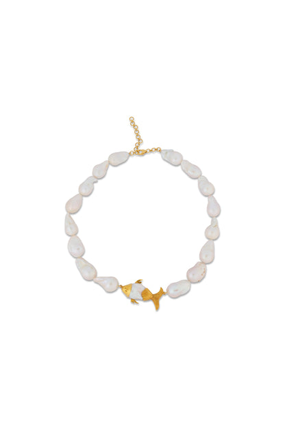 Popcorn Pearl Neckpiece