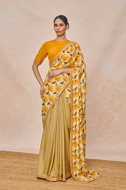 Vanilla Summermist Saree