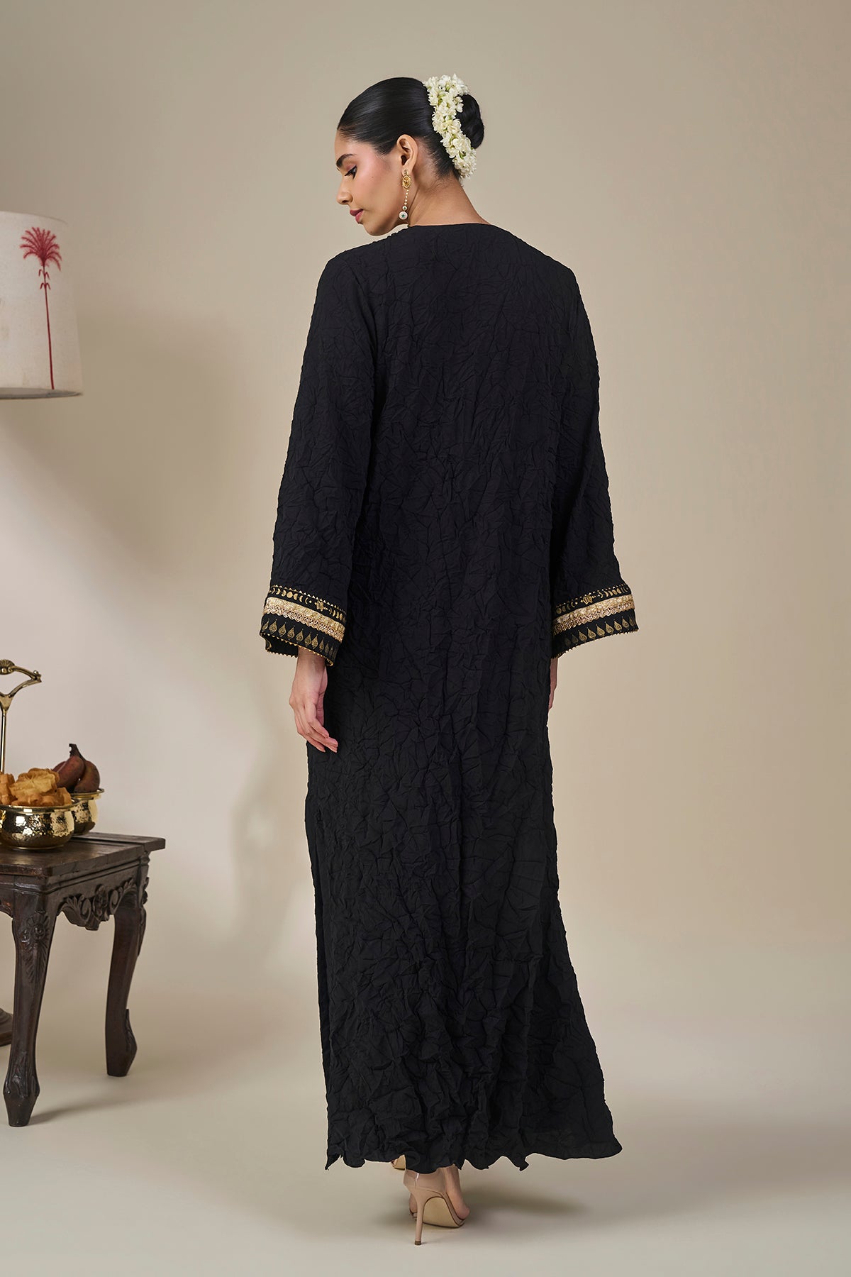 Black Ambi Bloom Kaftan