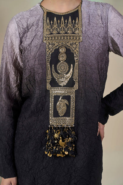 Black Ombre Kathakali Tales Fusion Set